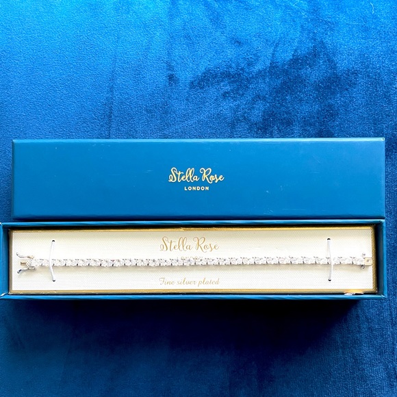 🎉🎊HP🎊🎉🆕💕 💕Stella Rose 🌹 London Fine Silver plated Bracelet NWOT - Picture 12 of 12
